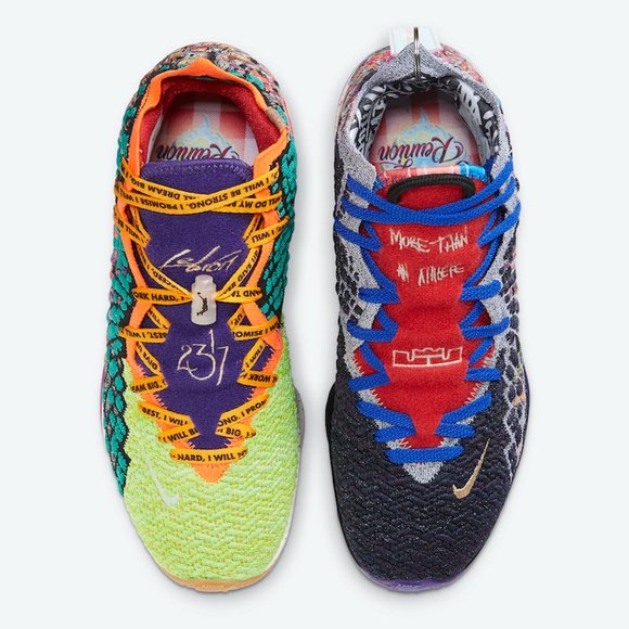 Nike Mens Lebron XVII 17 WTW 'What The' Basketball - Picture 4 of 8